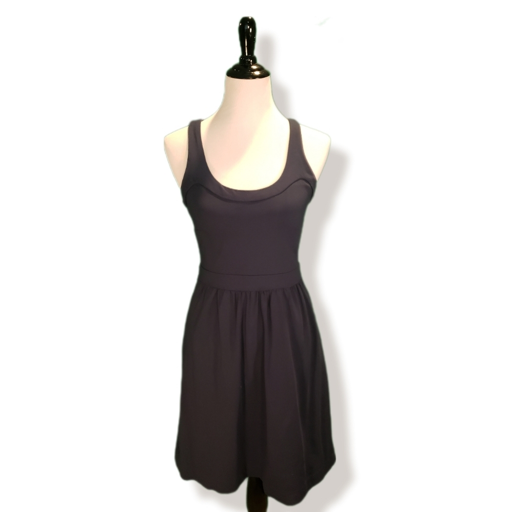 Navy Dress with Pockets